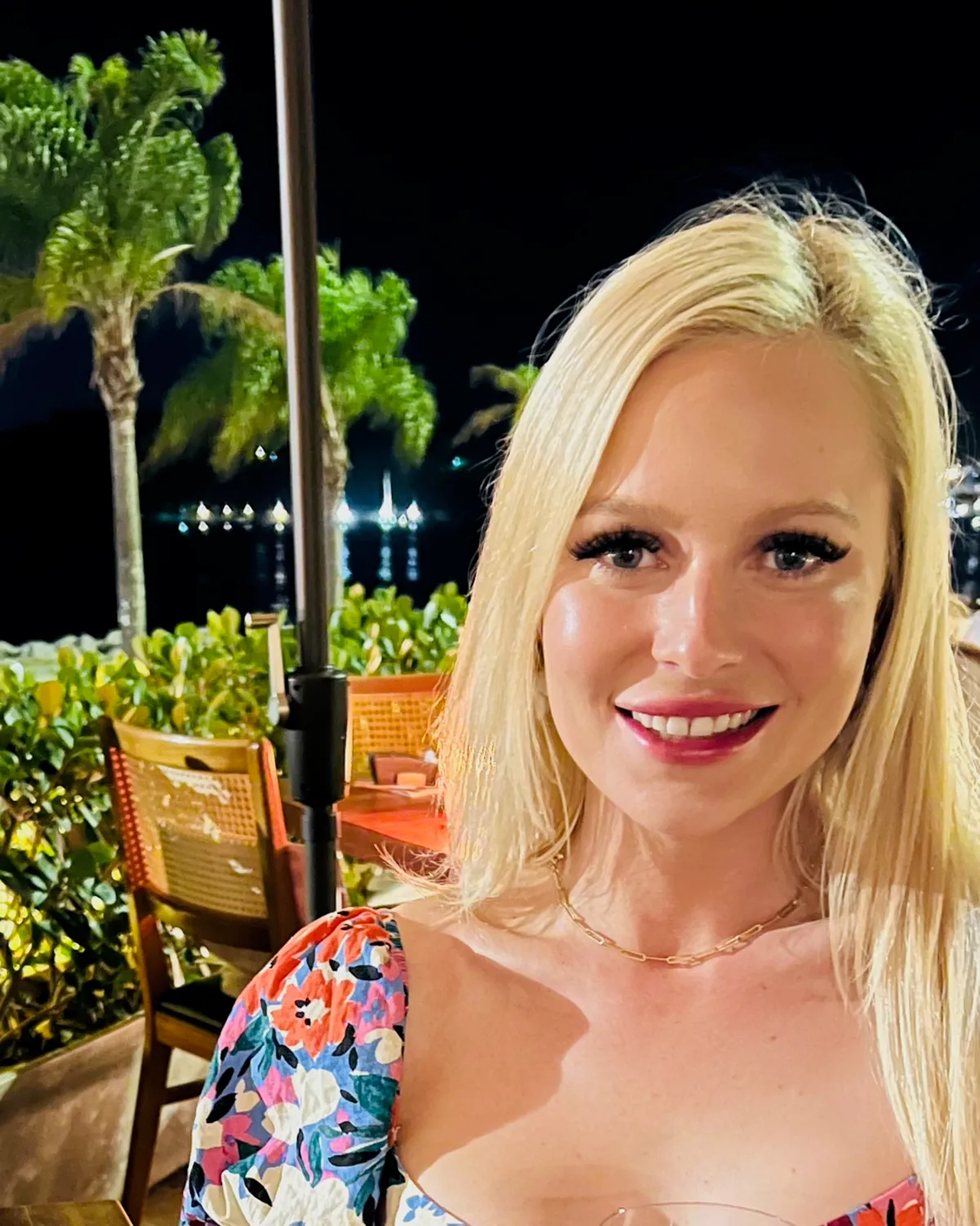 Nicole Cross smiling outdoors